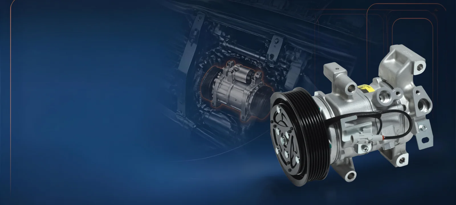 Aircon compressors.