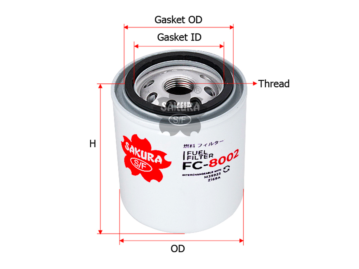 FC-8002 FUEL FILTER